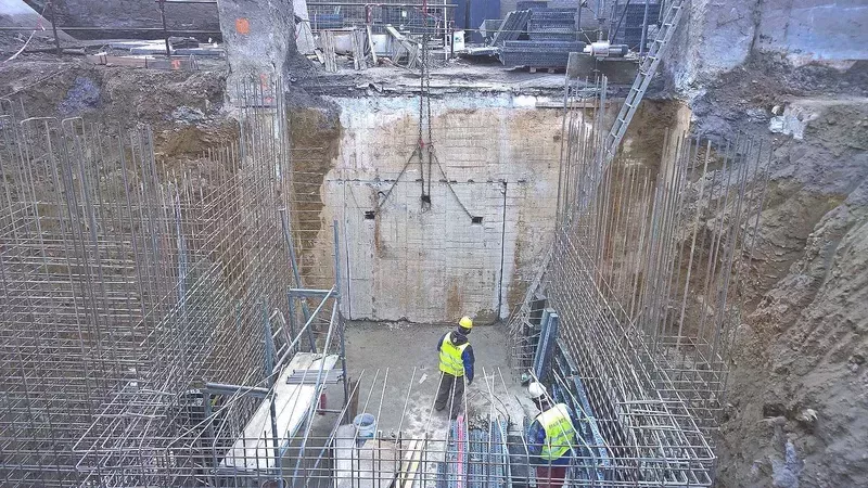Budowa punktu rozładunku klinkieru w Rudnikach - zdjęcie 6